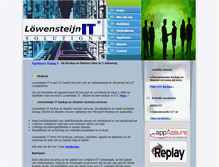 Tablet Screenshot of lowensteijn-it.com